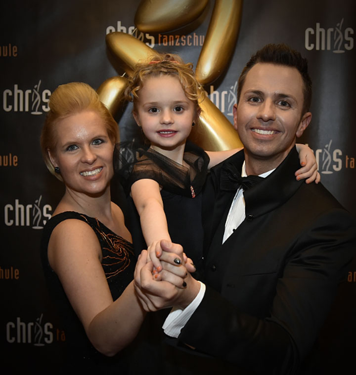 Chris mit Familie Chris mit Familie